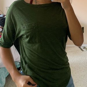 green shirt